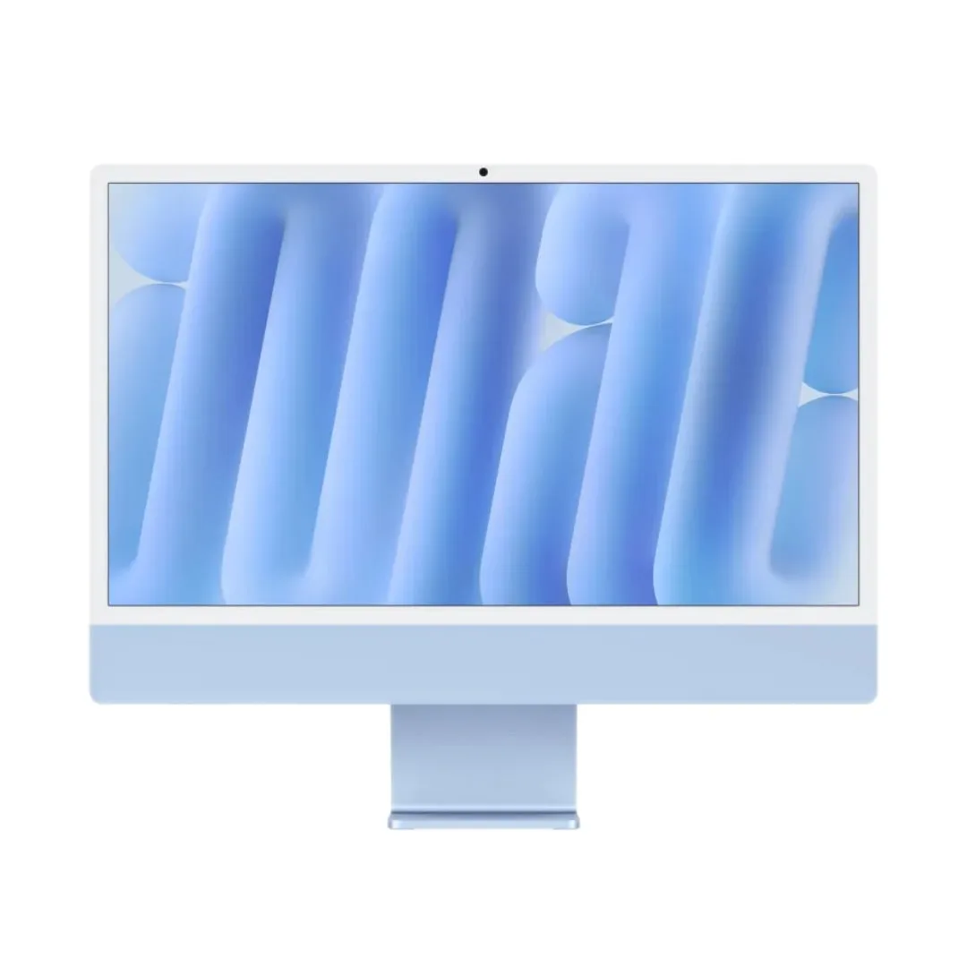 Apple iMac 24 pollici (2024) M4 10-Core, GPU 8-Core, 4 porte Thunderbolt, Blu