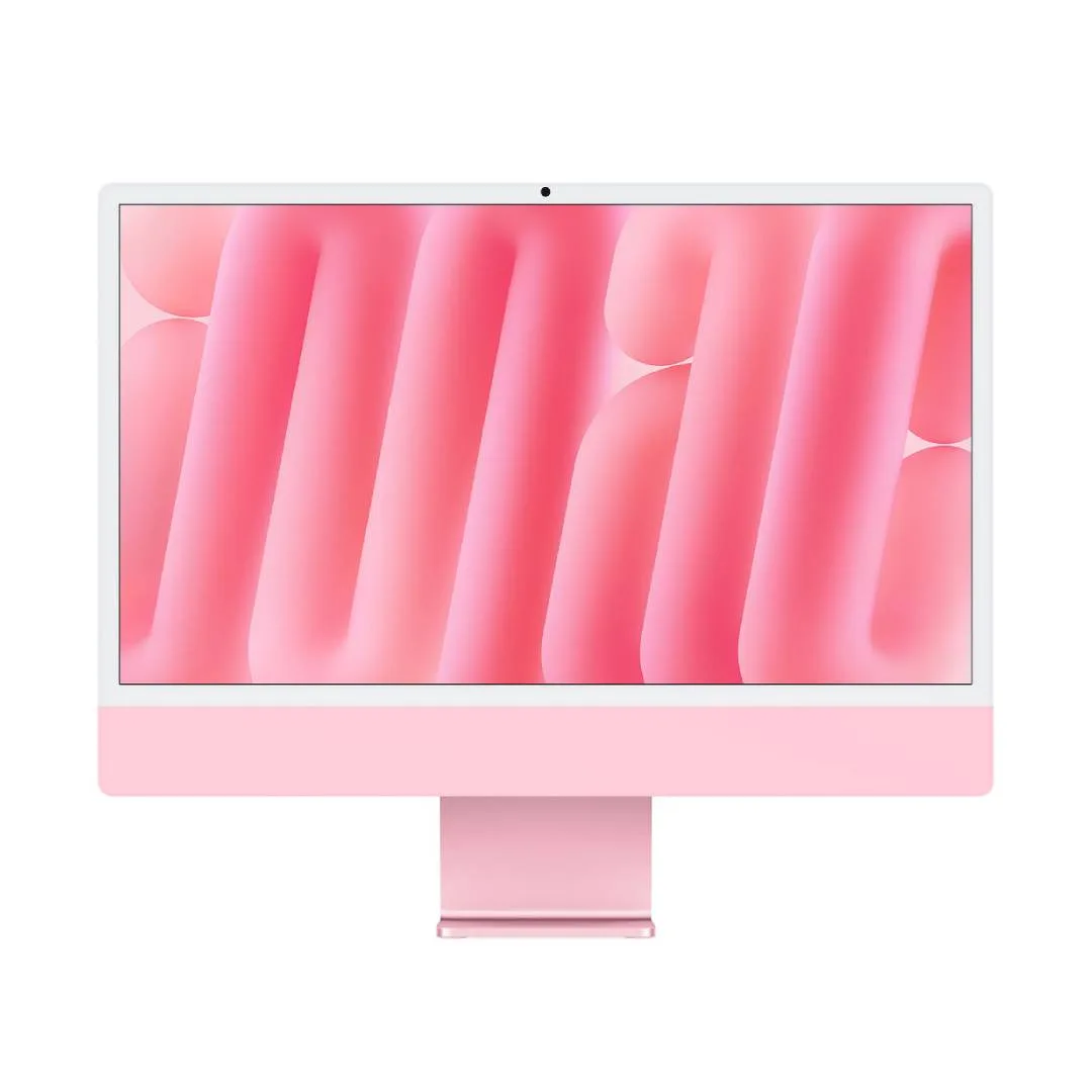 Apple iMac 24 pollici (2024) M4 10-Core, GPU 8-Core, 4 porte Thunderbolt, Rosa