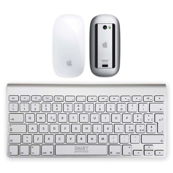 Apple Magic Mouse + Magic Keyboard (1a Generazione) versione con pile (Ricondizionato) - Italiano - Ottimo