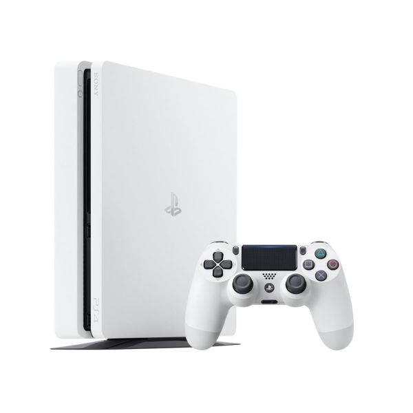 Sony PlayStation 4 Slim (Bianco, 1000GB) Ricondizionato