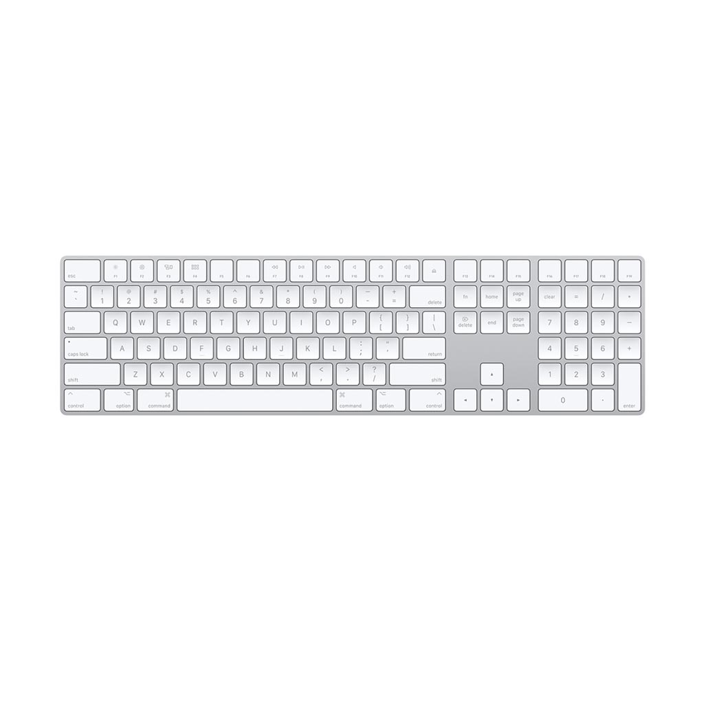 Apple Magic Keyboard (2a Generazione, estesa con pad numerico) con batteria integrata (Ricondizionato) - Spagnolo - Ottimo