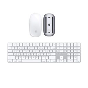 Apple Magic Mouse 2 + Magic Keyboard 2 estesa con pad numerico con batteria integrata (Ricondizionato)