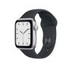 Apple Watch SE (2020) 40mm, Argento - GPS - Eccellente 1 cassa argento cint nero - Refurbis