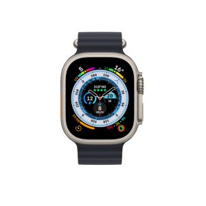 Apple Watch Ultra (2022) 49mm, Titanio Naturale - GPS + Cellular - Ottimo 7 cassa galassia cint ocean 2 - Refurbis