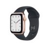 Apple Watch SE (2020) 44mm, Oro - GPS - Ottimo 2 cassa oro cint nero - Refurbis
