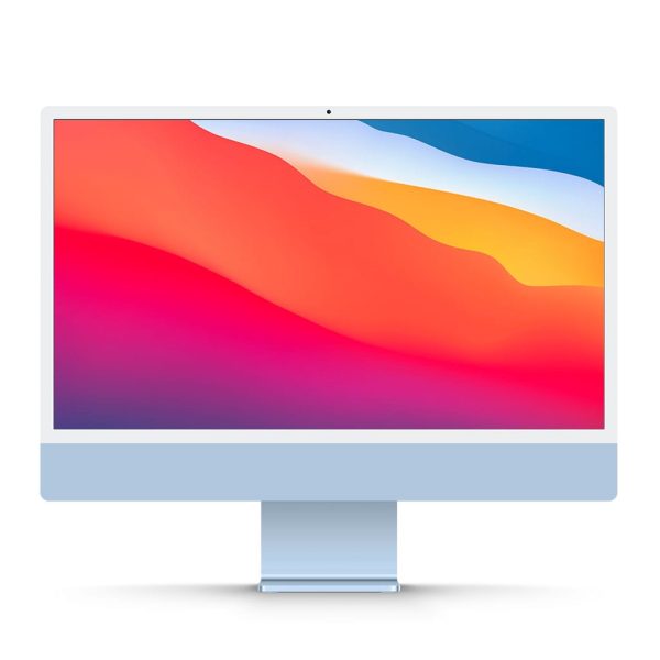 Apple iMac 24" Retina 4.5K (Chip M1 con GPU 8-core) - Blu 2021 (Ricondizionato) macOS Monterey