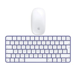 Apple Magic Mouse + Magic Keyboard con Touch ID Blu con batteria integrata (Ricondizionato)