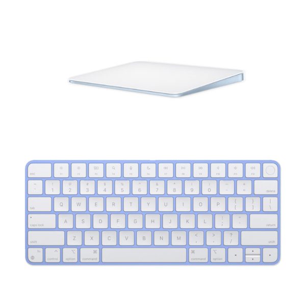 apple magic trackpad 2 magic keyboard con touch id blu con batteria integrata ricondizionato 184402 - Refurbis