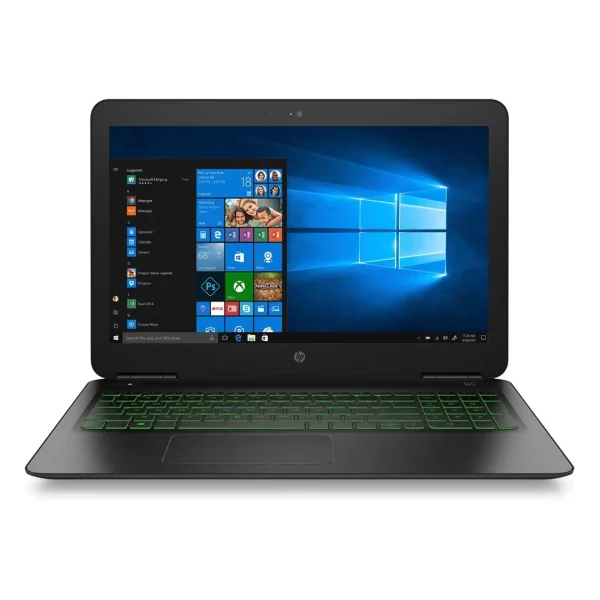 HP Pavilion Notebook 15" Ricondizionato (i7 quad-core, 16GB, GTX 1050) - Windows 11 - Eccellente