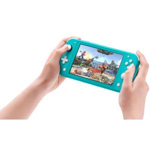 Nintendo Switch Lite 32GB (5.5 pollici, Turchese) Ricondizionato - Ottimo 8 NINTENDO SWITCH LITE TURCHESE HANDS 4 - Refurbis