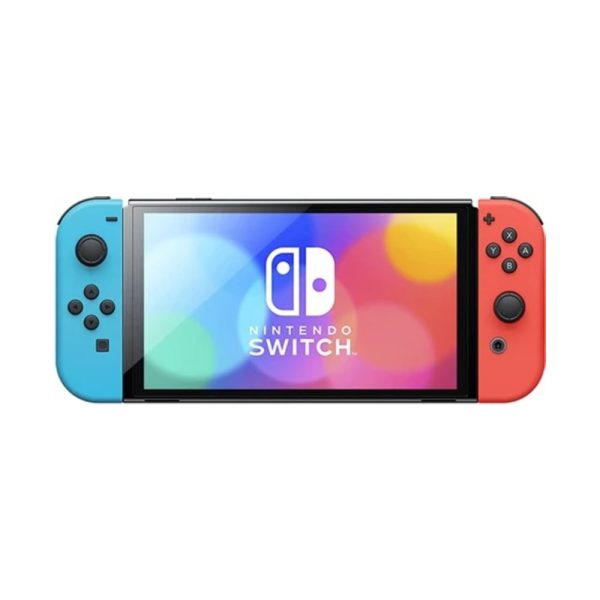 Nintendo Switch OLED 64GB (7 pollici, Neon Rosso-Blu) Ricondizionato