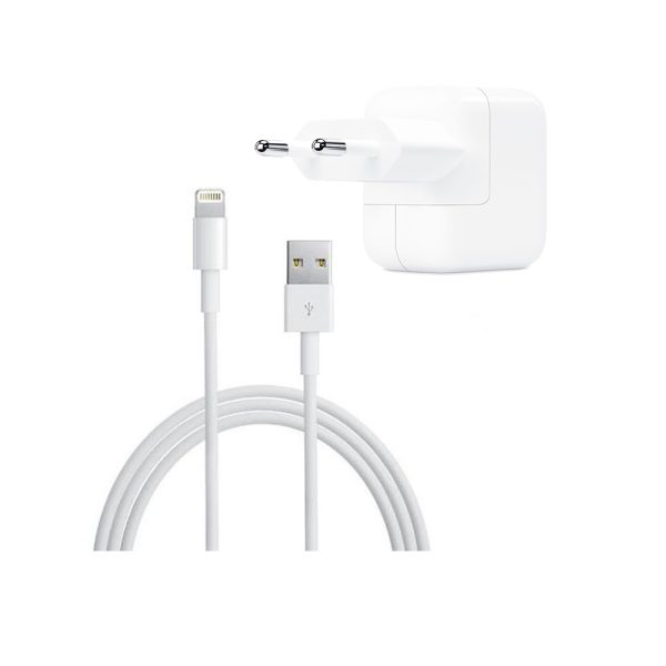 Apple 10W Cavo da USB a Lightning per iPad con presa da muro EU (Ricondizionato)