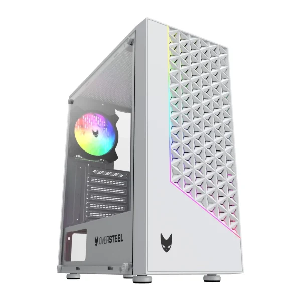 PC Gaming Bianco Ricondizionato (Ryzen 7 5700X3D 8 core, 32GB RAM, RX 7800 XT 16GB, 1TB, Wi-Fi) - Windows 11 - Ottimo