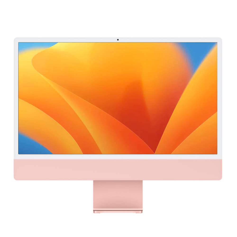 Apple iMac 24 pollici (2021) M1 8-Core, 2 porte Thunderbolt, Rosa - 8GB - 256GB SSD - Eccellente