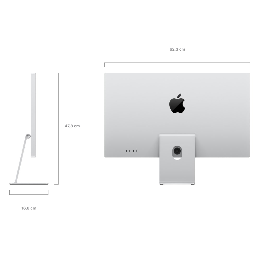 Apple Studio Display 27" 5K (Vetro standard, Inclinazione regolabile) Ricondizionato - Eccellente 4 Apple Studio Display 27" 5K (Vetro standard, Inclinazione regolabile) Ricondizionato - Eccellente - Image 2