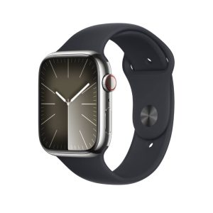 Apple Watch Series 4 (2018) Acciaio inossidabile, 44mm, Argento - GPS + Cellular - Buono