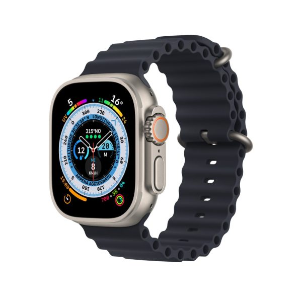 Apple Watch Ultra (2022) 49mm, Titanio Naturale - GPS + Cellular - Eccellente