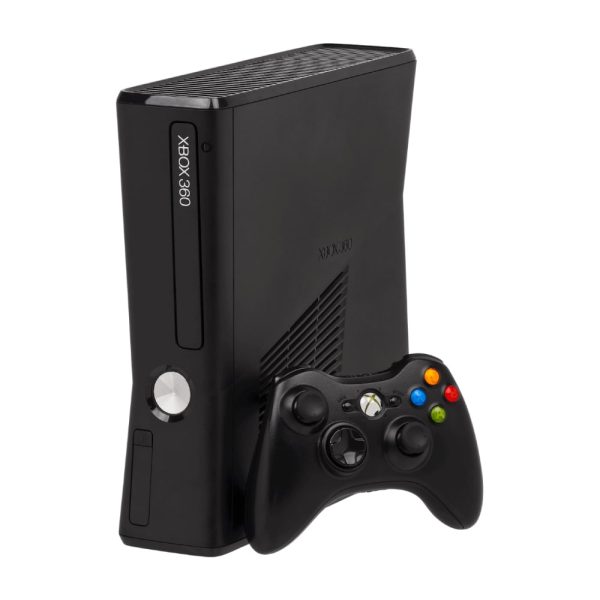 Microsoft Xbox 360 Slim (Nero, 250GB) Ricondizionato